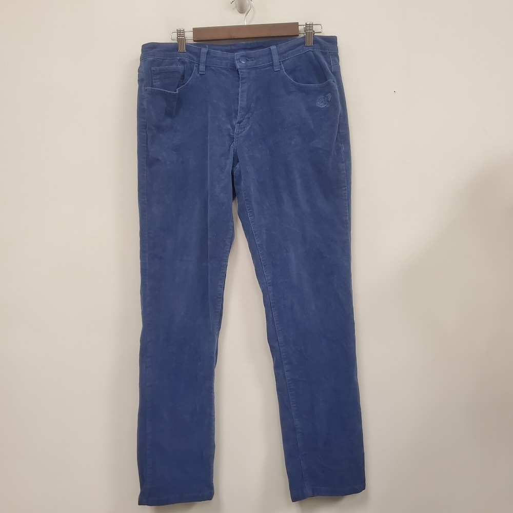 Odd Future Mens Corduroy Pants Size 32 Blue OFWGKTA Skater Straight Leg Cotton